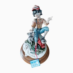 Ceramic Figurine by Meneghetti for Capodimonte