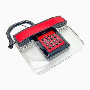 Teléfono vintage de Uher, años 80
