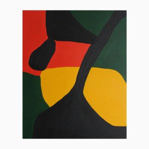 Bodasca, Bodasca, Abstraction 2 on Stretched Canvas, 2025, Canvas & Acrylic