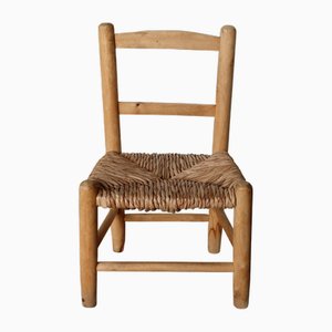 Vintage Kinderstuhl aus Mulchholz, 1950er