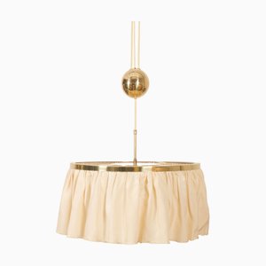 Lampada a sospensione in seta di Adolf Loos per JT Kalmar, 1955