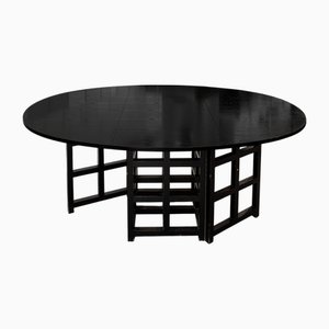 Ovale Tischkonsole DS1 von Charles Rennie Mackintosh für Cassina, 1975