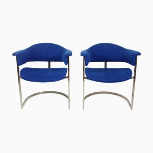 Set of Chrome Chairs by Vittorio Introini from Mario Sabot, 1970