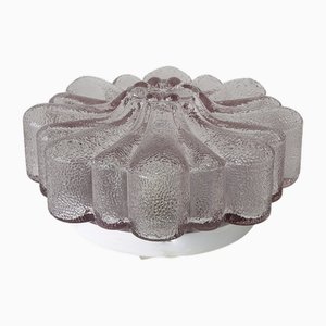 Lampada da soffitto Mid-Century moderna a forma di fiore, anni '60