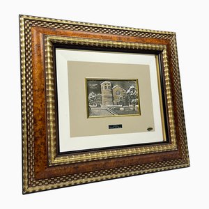 Collezione di quadri in legno, oro e argento a rilievo AG3, Italia, anni '90