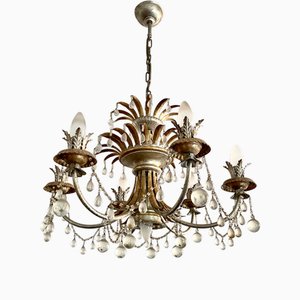Chandelier with Rhinestones, 1960s