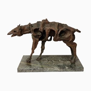Skulptur aus Bronze & Marmor von Angelo Canevari, 1970er