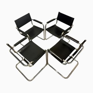 Model S34 Cantilever Armchairs attributed to Mart Stam, Set of 4