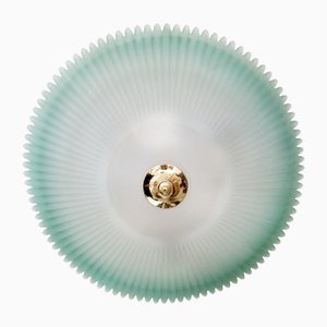 Ceiling Light in Satin Glass, 1990s