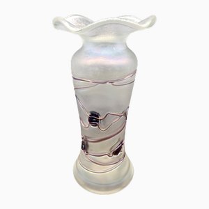 Vaso Art Nouveau in vetro di Freiherr von Poschinger, anni '20