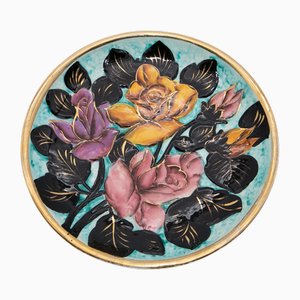 Large Model 550 Plate from Vallauris, South of France, 1960s