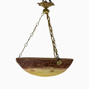 Art Deco Ceiling Light, France, 1930s