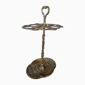 Bronze Umbrella Stand with Snakes