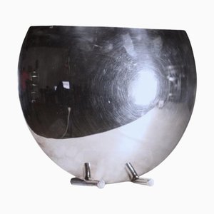 Italian Silver Vase by Ennio Pasini for Fratelli Drawetti, 1970s