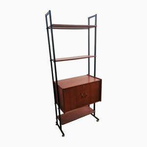 Swedish Bookcase with 3 Shelves and 2 Doors