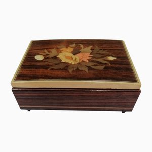 Music Jewelery Box with Thank You My Love Motif
