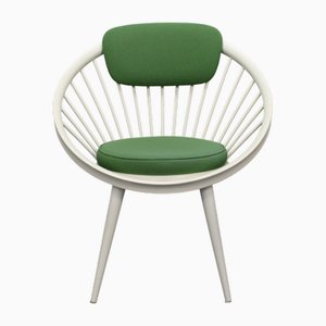 Yngve Ekström zugeschriebener Circle Chair für Swedese, 1960er