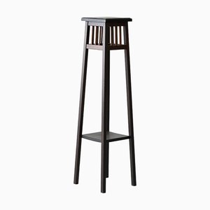 Schwedischer Vintage Holzsockel, 1960er
