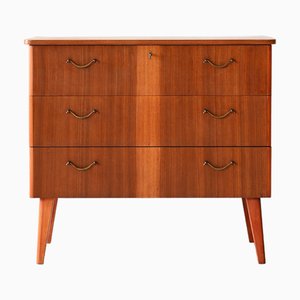 Skandinavische Kommode aus Teak, 1960er