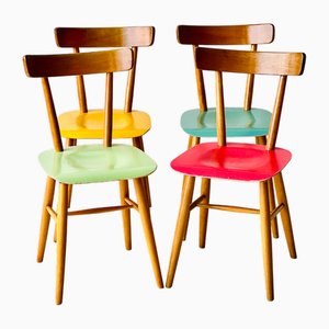 Kitchen Chairs from Ton, 1960s, Set of 4