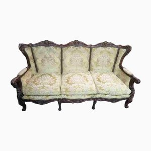 Baroque Sofa in Damask Velvet