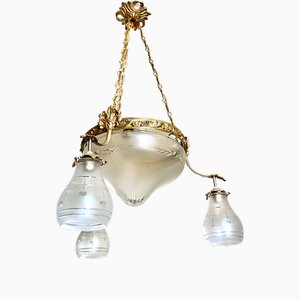 Large Neoclassical Chandelier, 1900