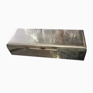 Sterling Silber Schmuckschatulle von Cartier, 1940er