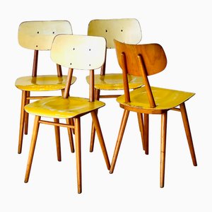 Dining Chairs from Ton, 1960s, Set of 4