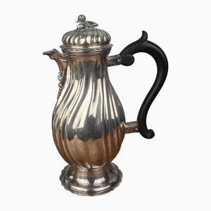 Cafetière en Argent par Master Goldsmith Jakob Wilhelm Kolb, Augsburg, 1772