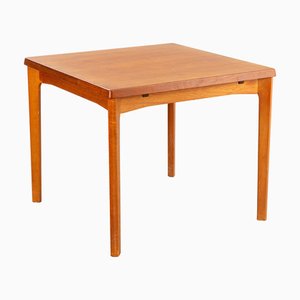 Vintage Extendable Dining Table by Henning Kjærnulf, 1960s