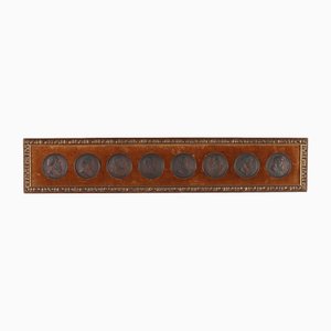 Medals with Profiles of Illustrious Men, Set of 8