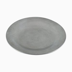 Early Art Deco Dish in Pewter by Just Andersen, 1920s