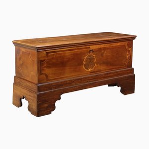 Commode en Noyer et Chêne, Italie, Fin du 19ème Siècle
