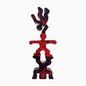 Pop Street Art Sculpture Haring Totoem from Spaco