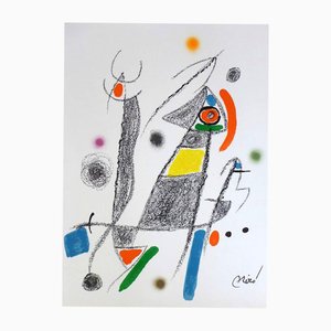 Joan MIRO, Wonders with Acrostic Variations 6, 1975