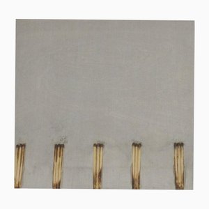 Bernard Aubertin, Dibujo de fuego, 2009, Collage