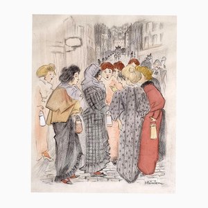 Théophile-Alexandre Steinlen, Gil Blas, 1886, Drawing