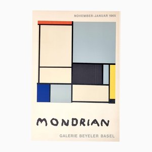 Piet Mondrian (after), lithograph on Rives, 1965