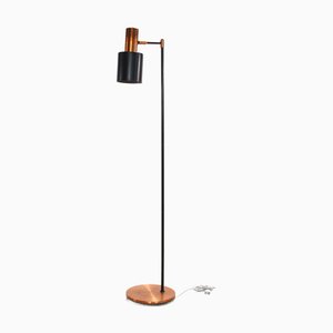 Lampada da terra in rame di Jo Hammerborg per Fog and Morup, anni '60