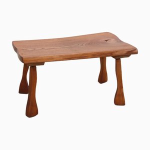 Brutalist Tree Trunk Side Table, 1960s