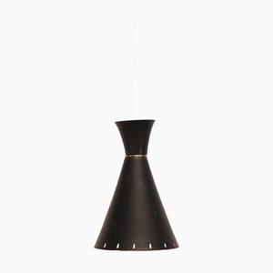 Lampada a sospensione Diabolo vintage di Svend Aage Holm Sorensen, anni '50
