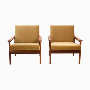 Teak Capella Stühle von Illum Wikkelso, 1960er, 2er Set