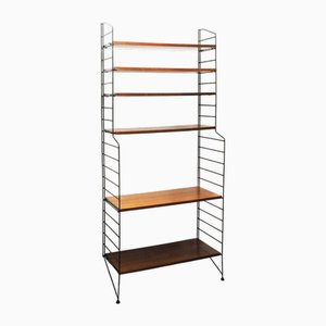 Schwedisches Mid-Century String Regalsystem von Nisse Strinning, 1970er