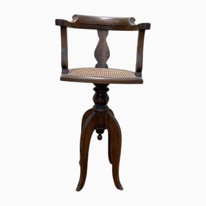 Paul Tournay Cane Barber Chair