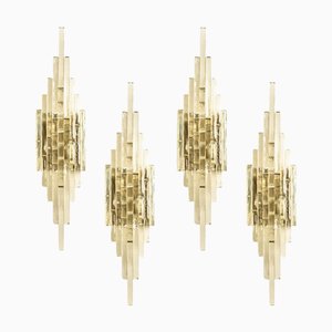 Glass Wall Light from PoliArte, Italy, 1970s