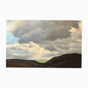 Claude Sauthier, Montagne di Fovez, anni '70, Olio su tavola