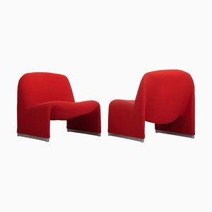 Giancarlo Piretti zugeschriebene Alky Stühle für Artifort, 1970er, 2er Set
