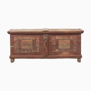 Painted Bridal Chest, 1854
