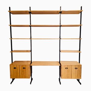 Dänisches Vintage Bücherregal aus Eiche