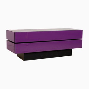 Brick BR 1502 Sideboard in Purple Glass from Spectral
